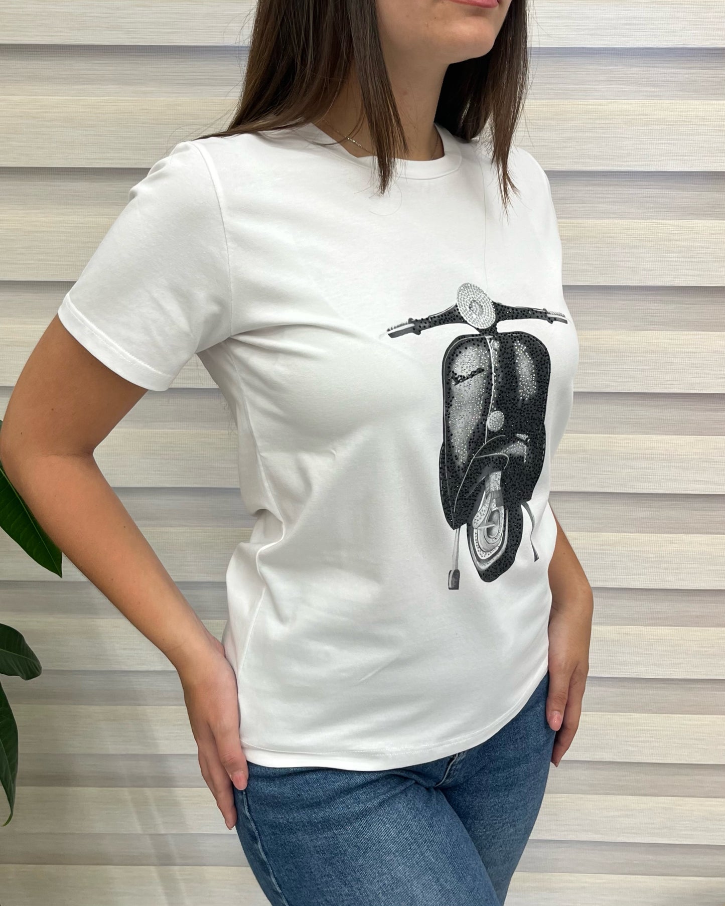 T-shirt Vespa Nera