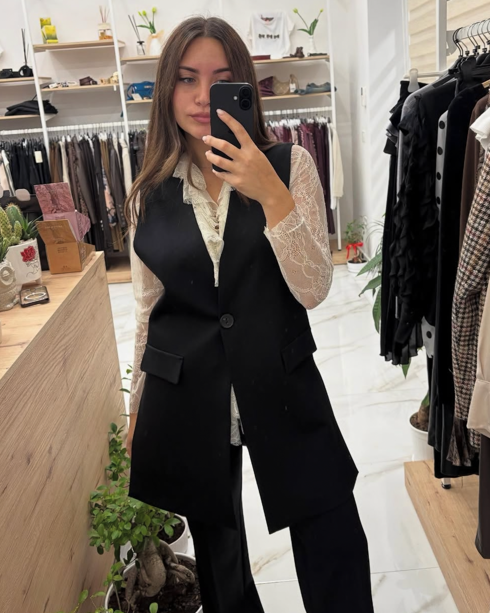Gilet lungo