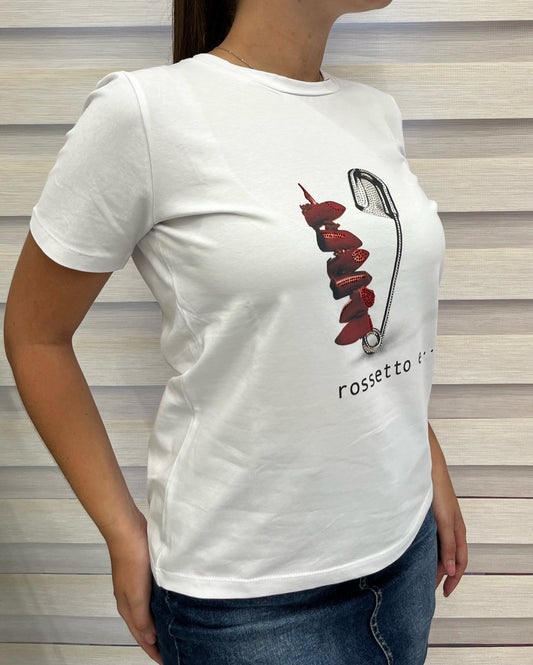 T-shirt Rossetto e…
